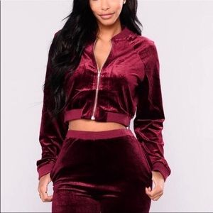 Fashion Nova Velour Suit